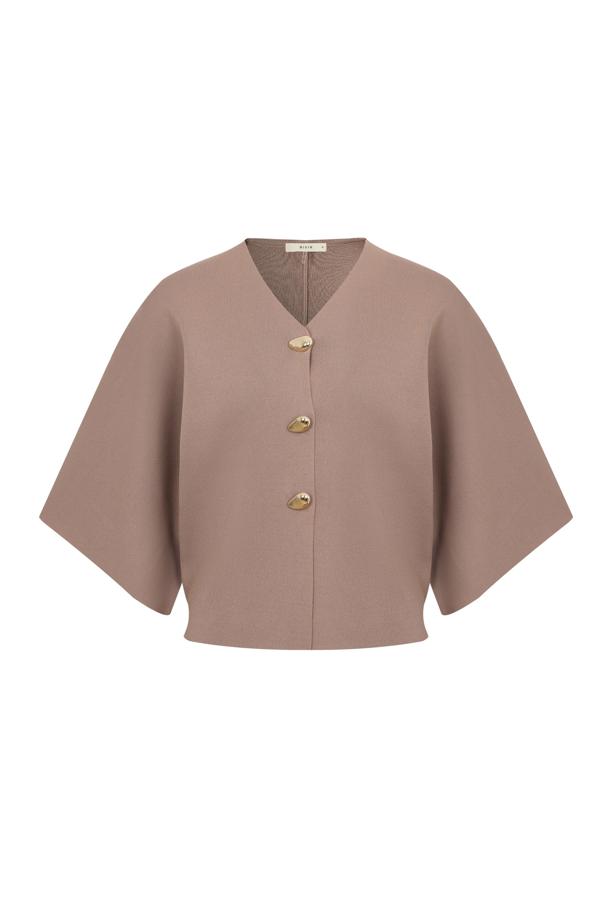 Sculpted Dolman Knit Top