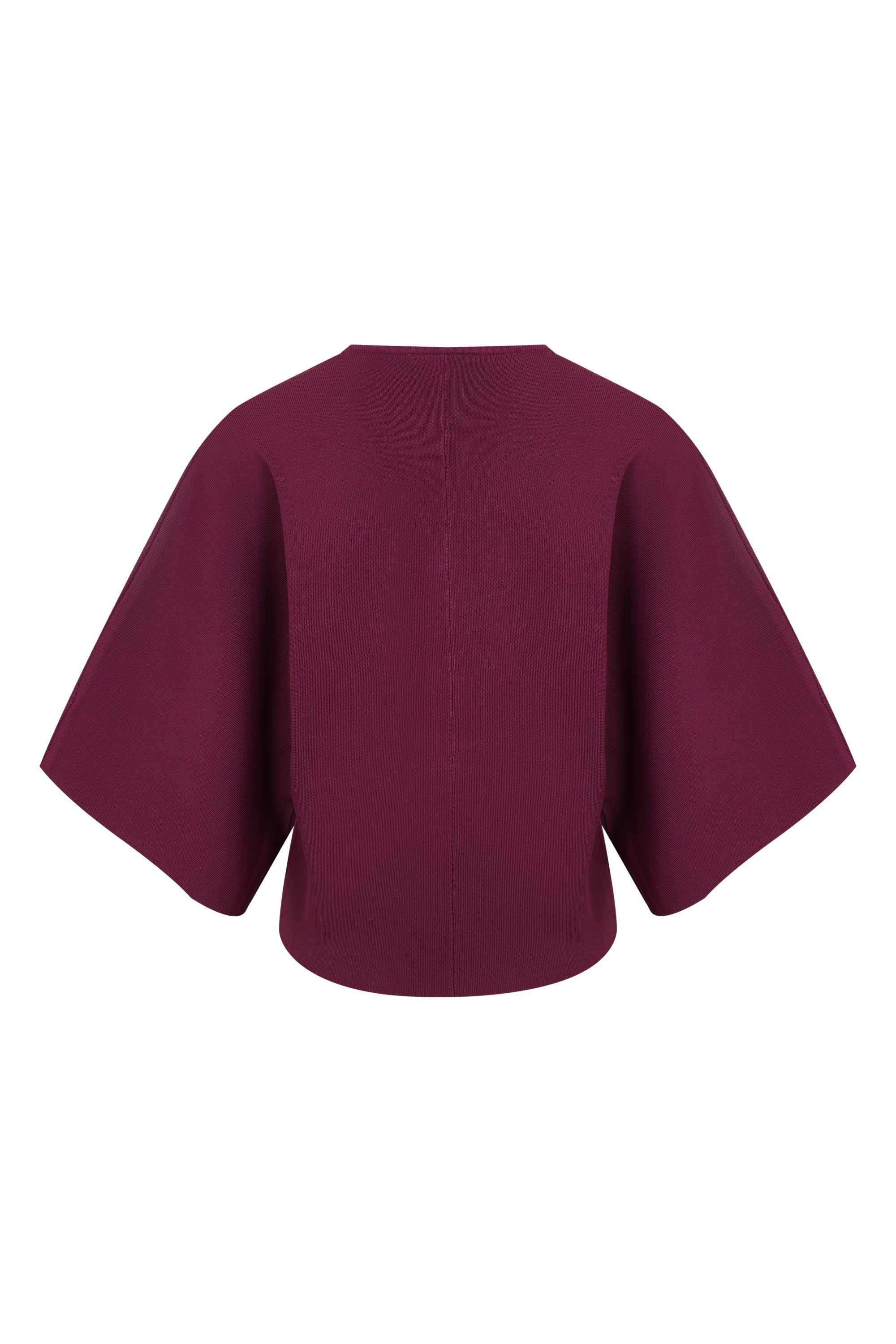 Sculpted Dolman Knit Top