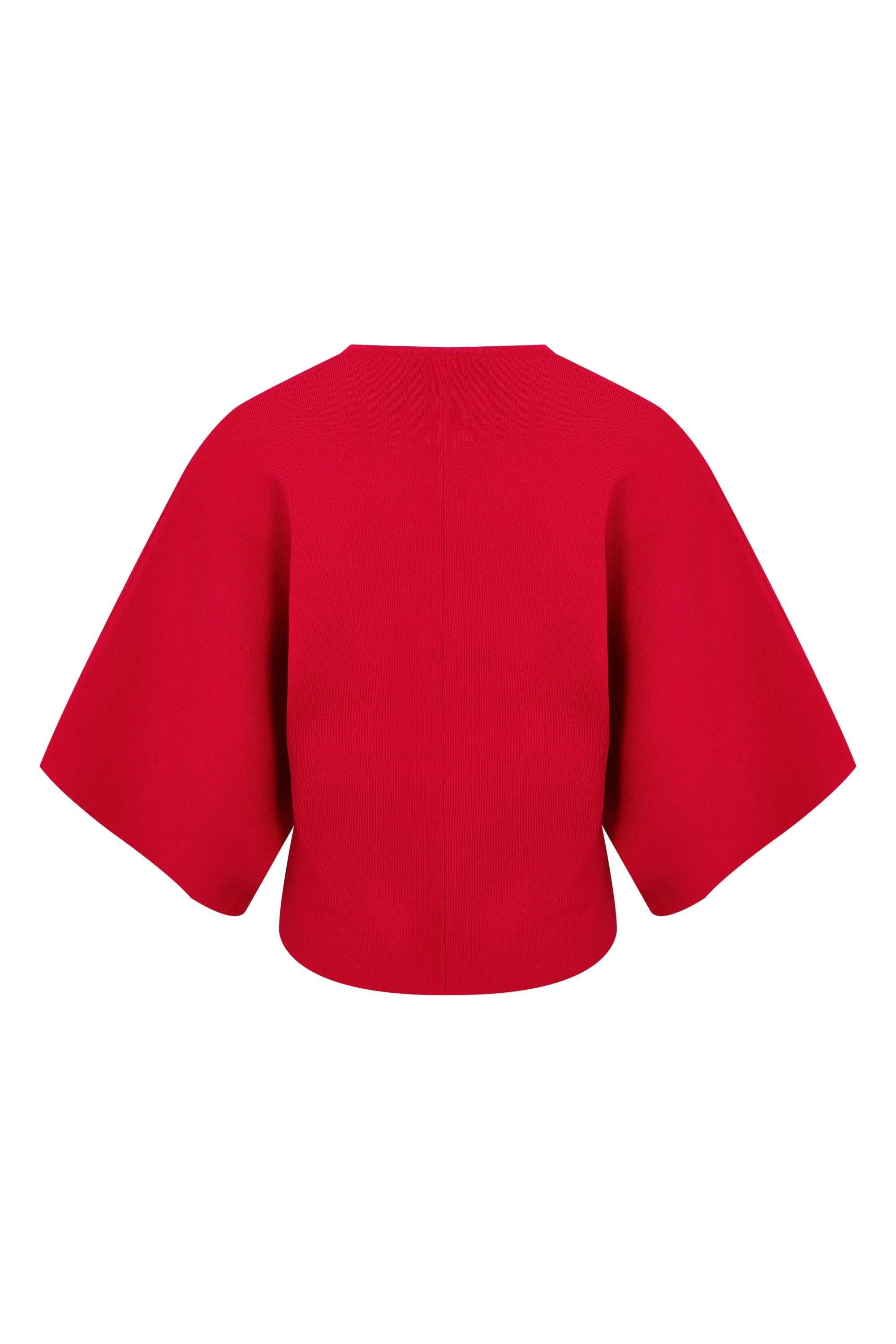 Sculpted Dolman Knit Top