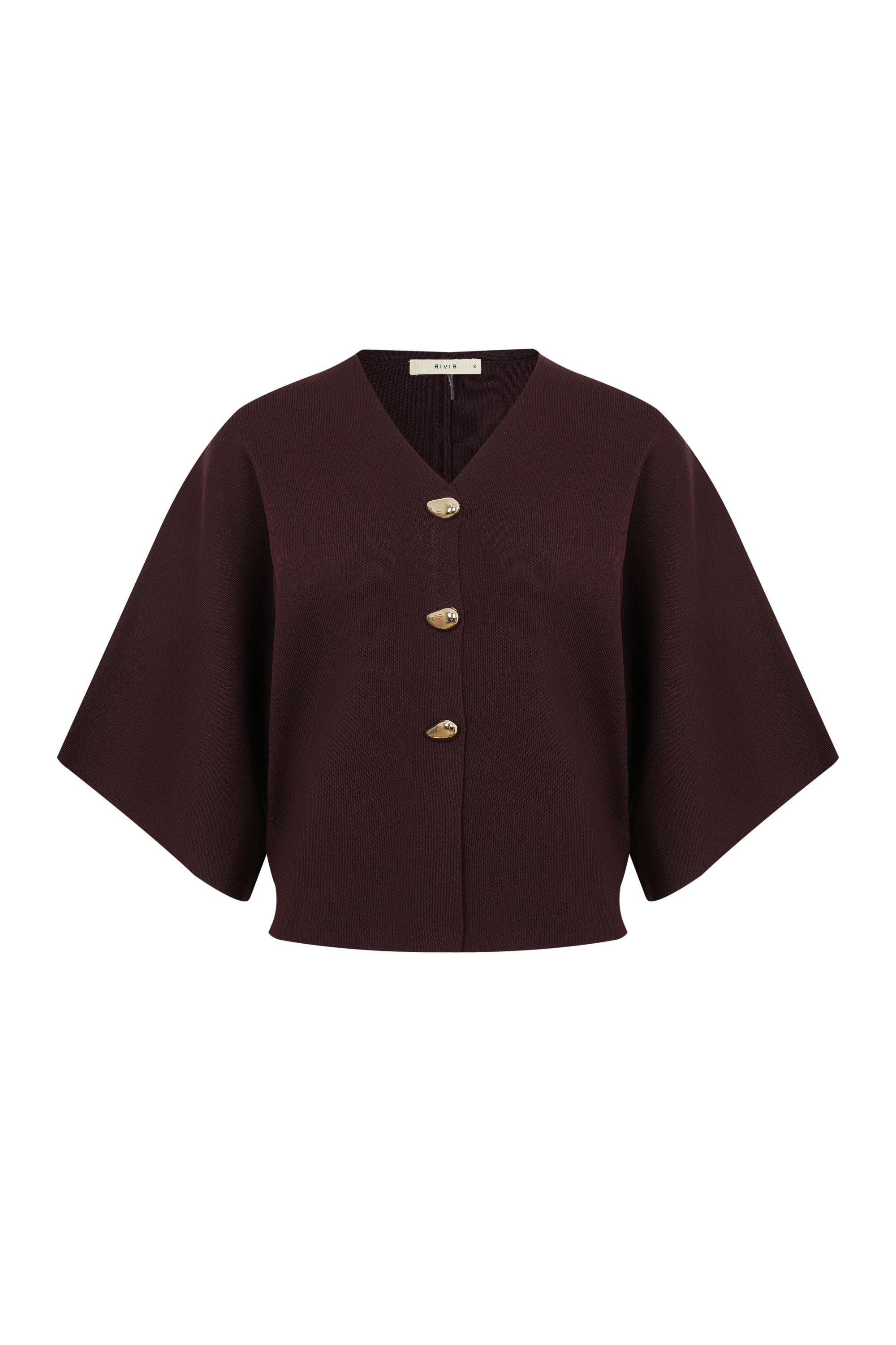 Sculpted Dolman Knit Top