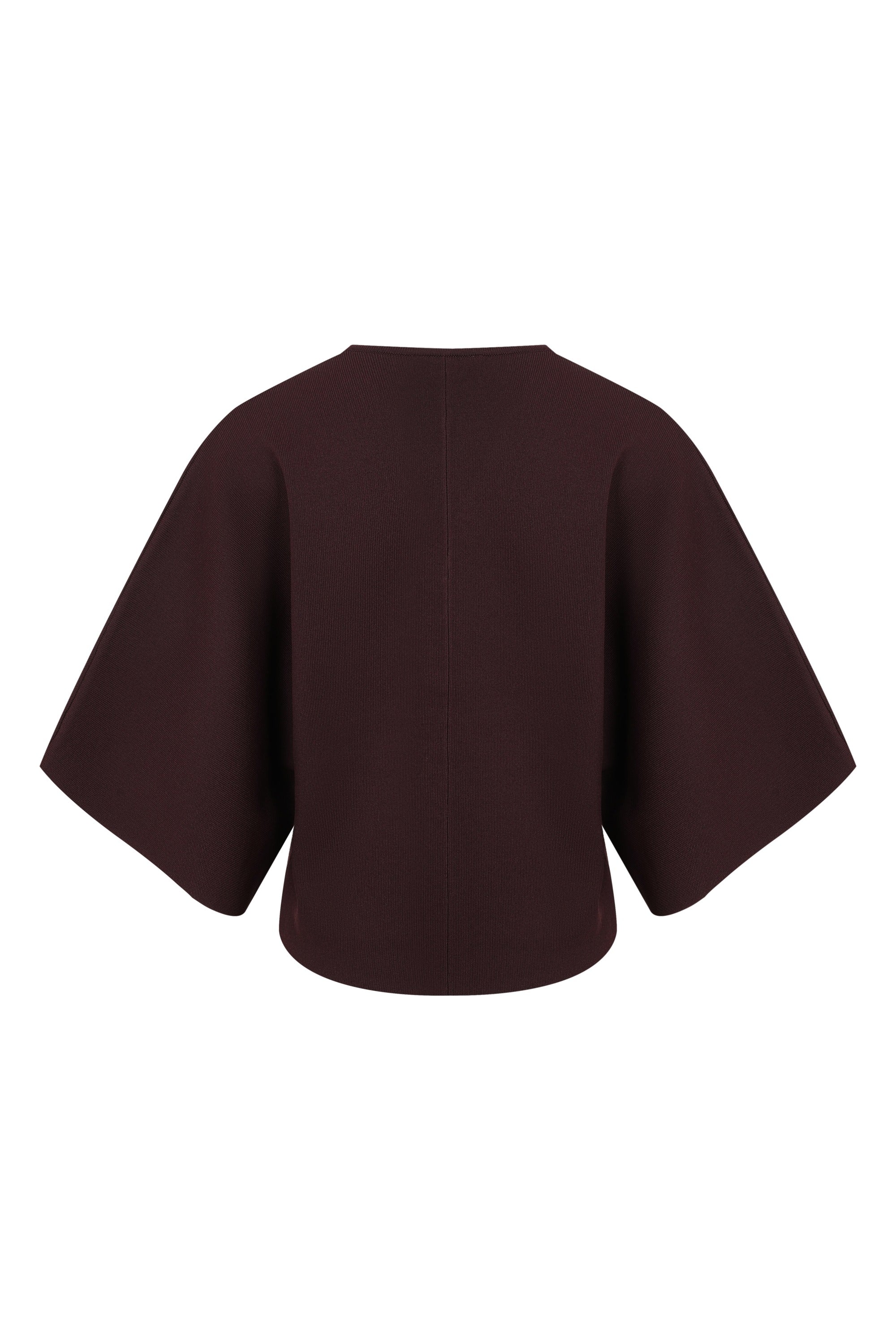 Sculpted Dolman Knit Top