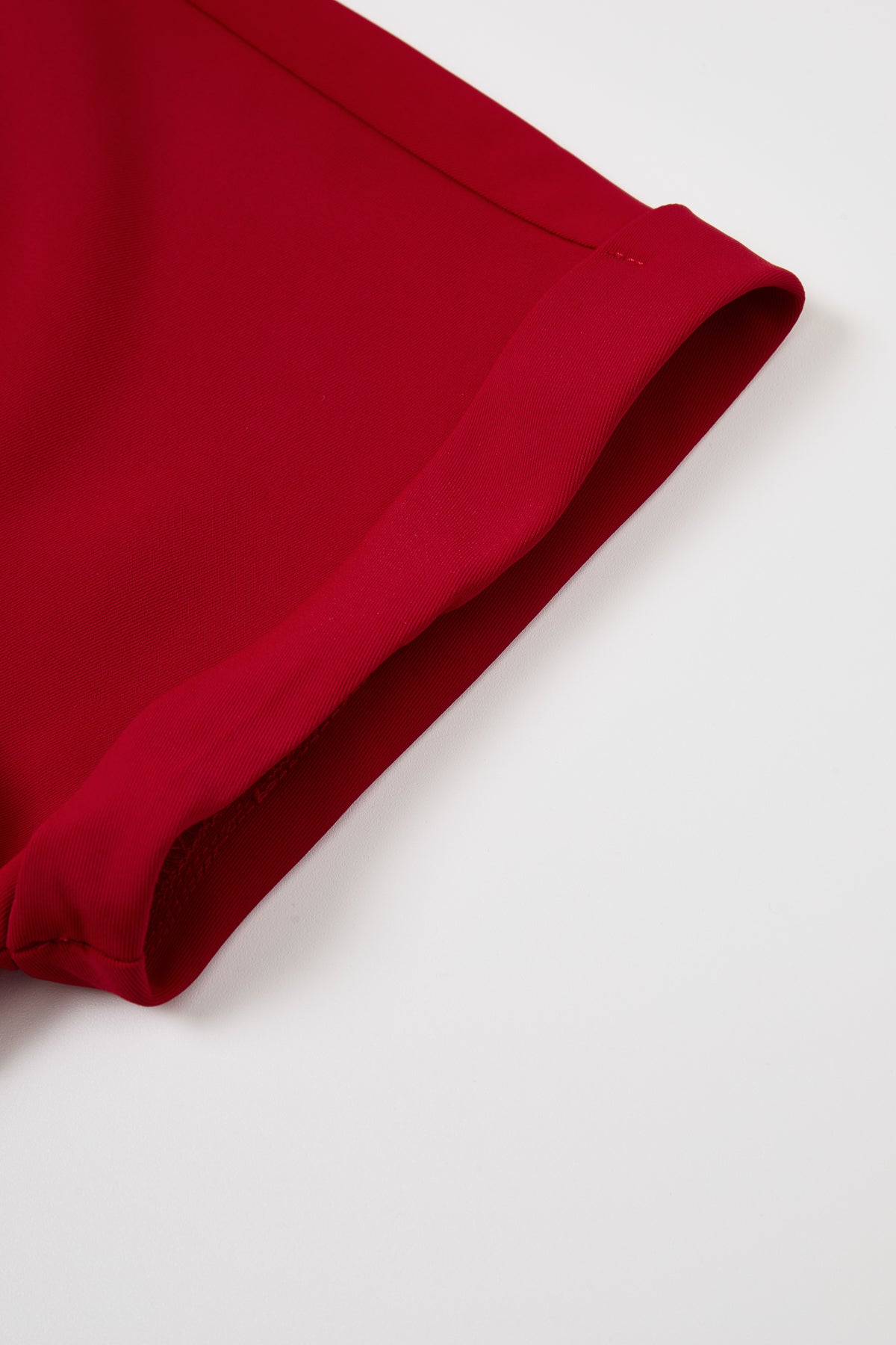 Pleated V Shape Top