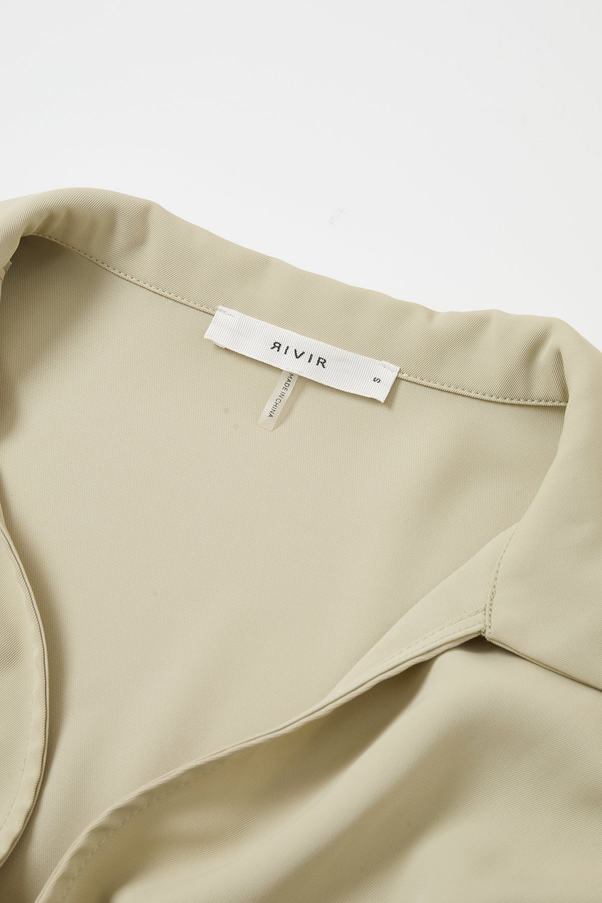 Pleated V Shape Top