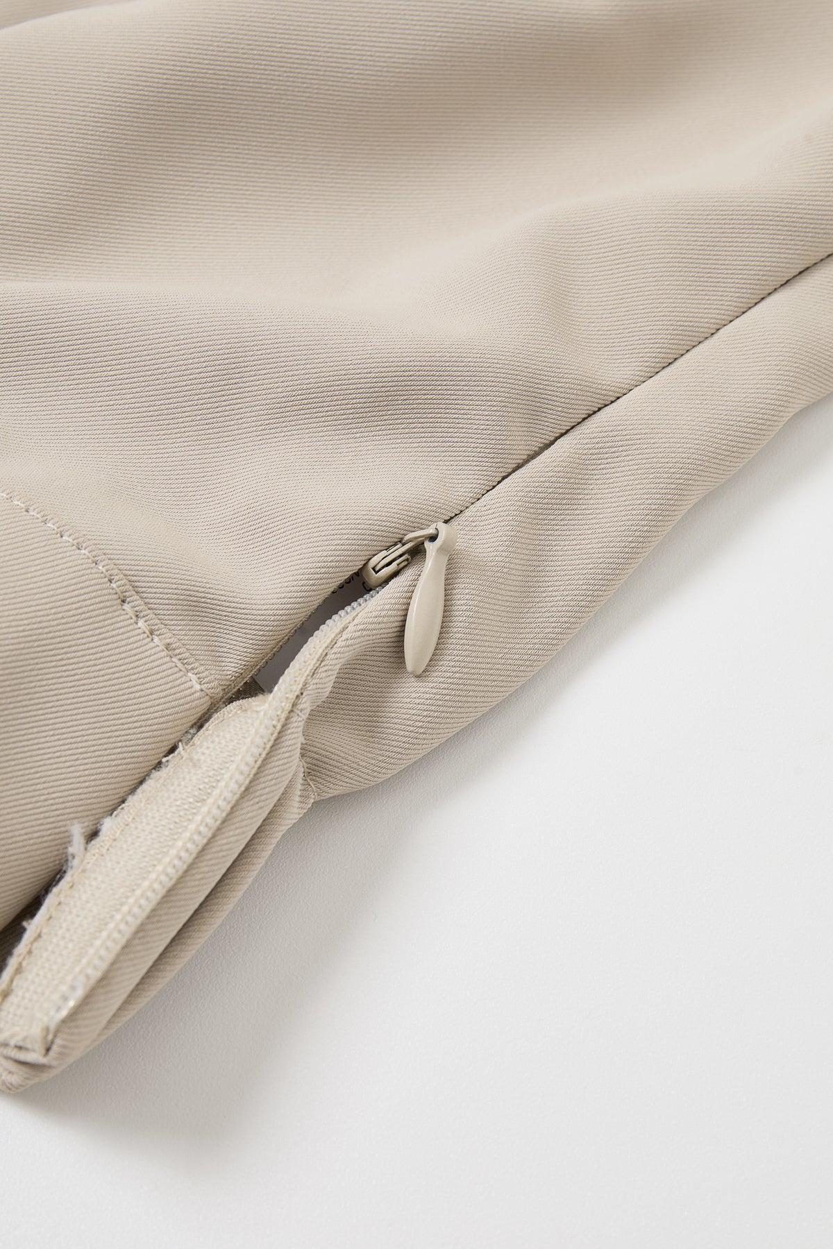 Pleated V Shape Top