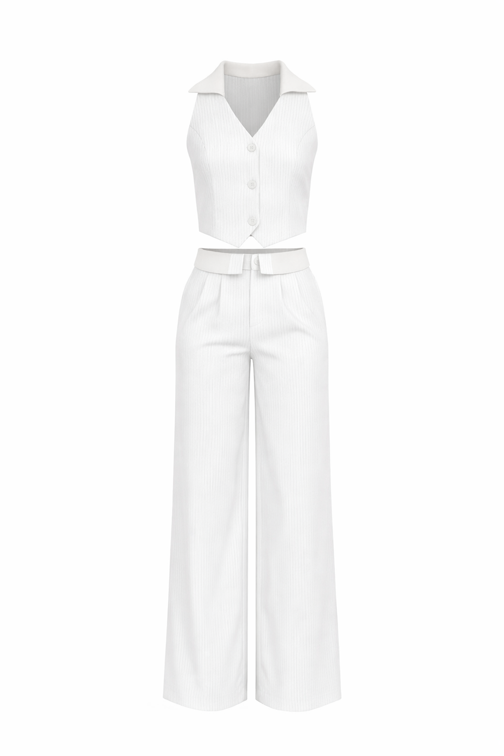 The Signature Stripe Vest and Pants Set