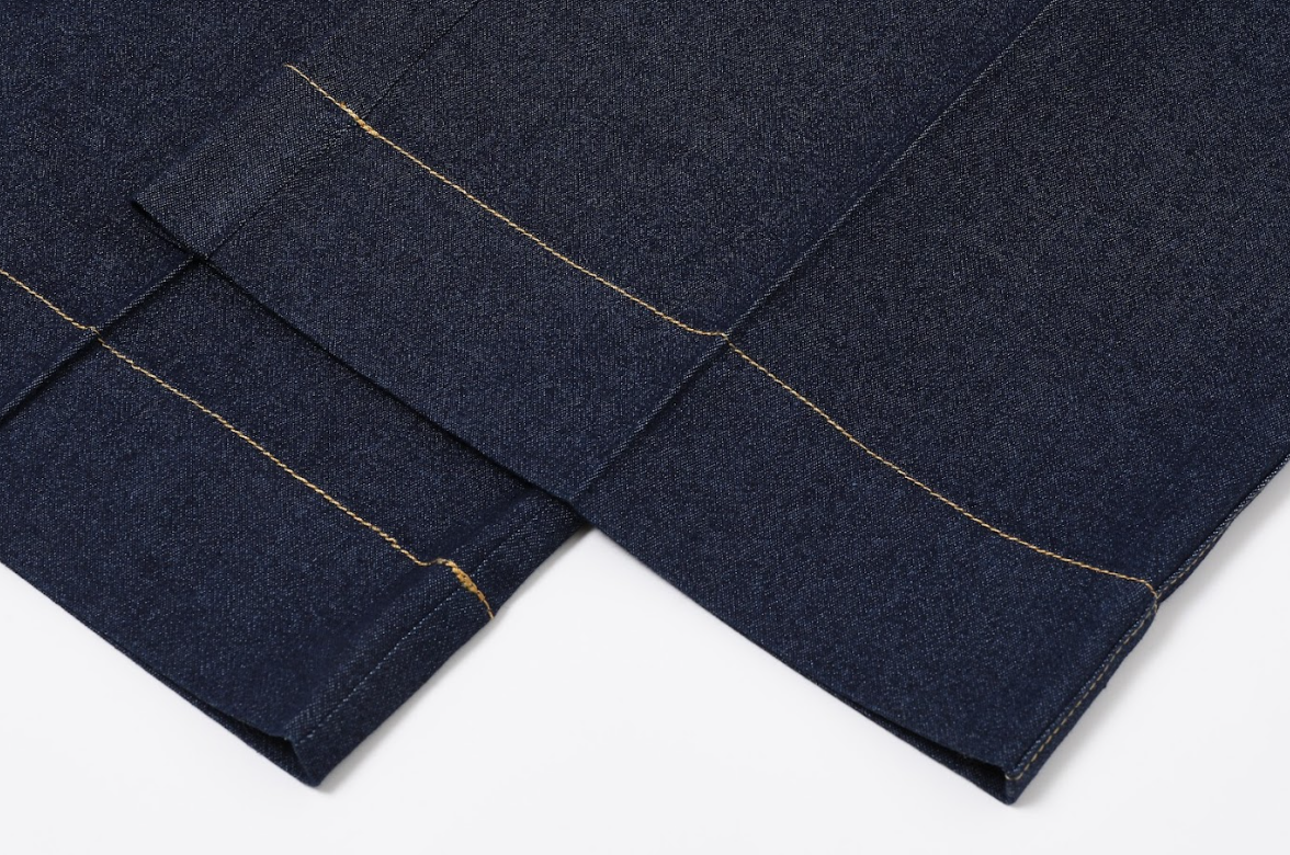 Modern Elegance Denim Two-Piece