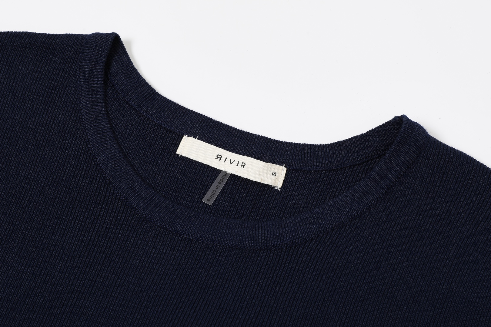 Beaded Fringe Knit Long Sleeve Midi Dress