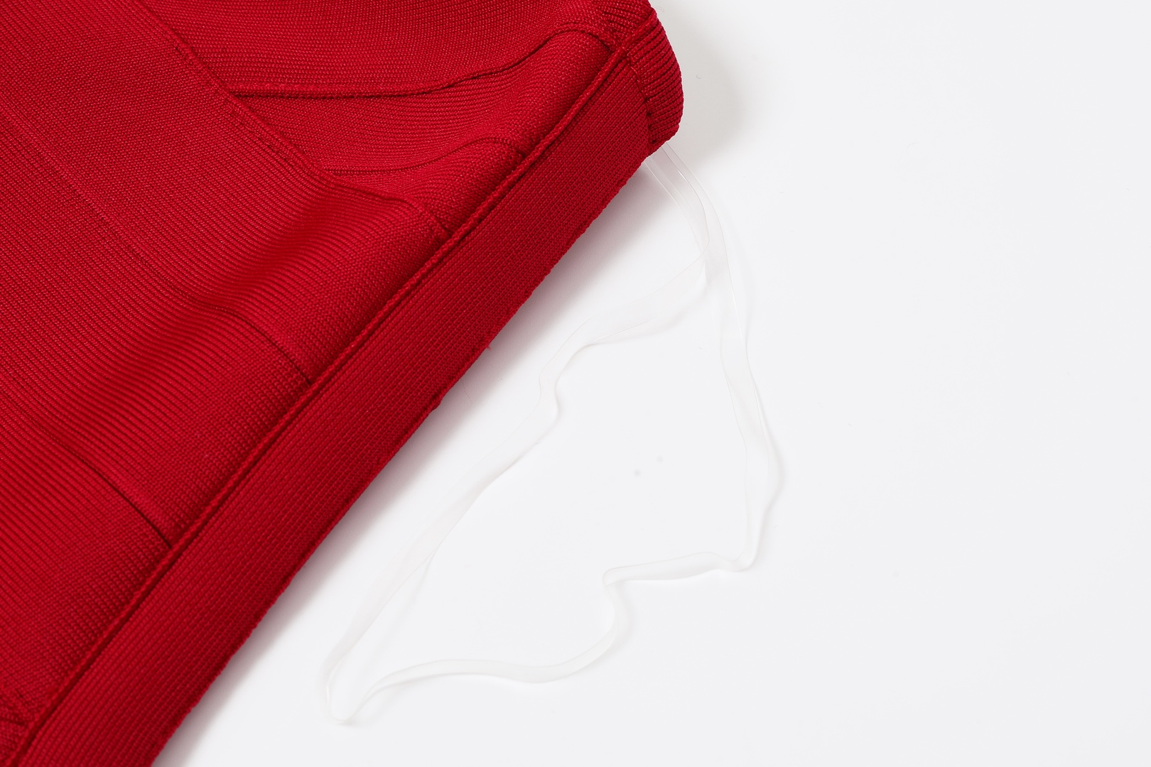 Fringe Contour Midi Bandage Dress