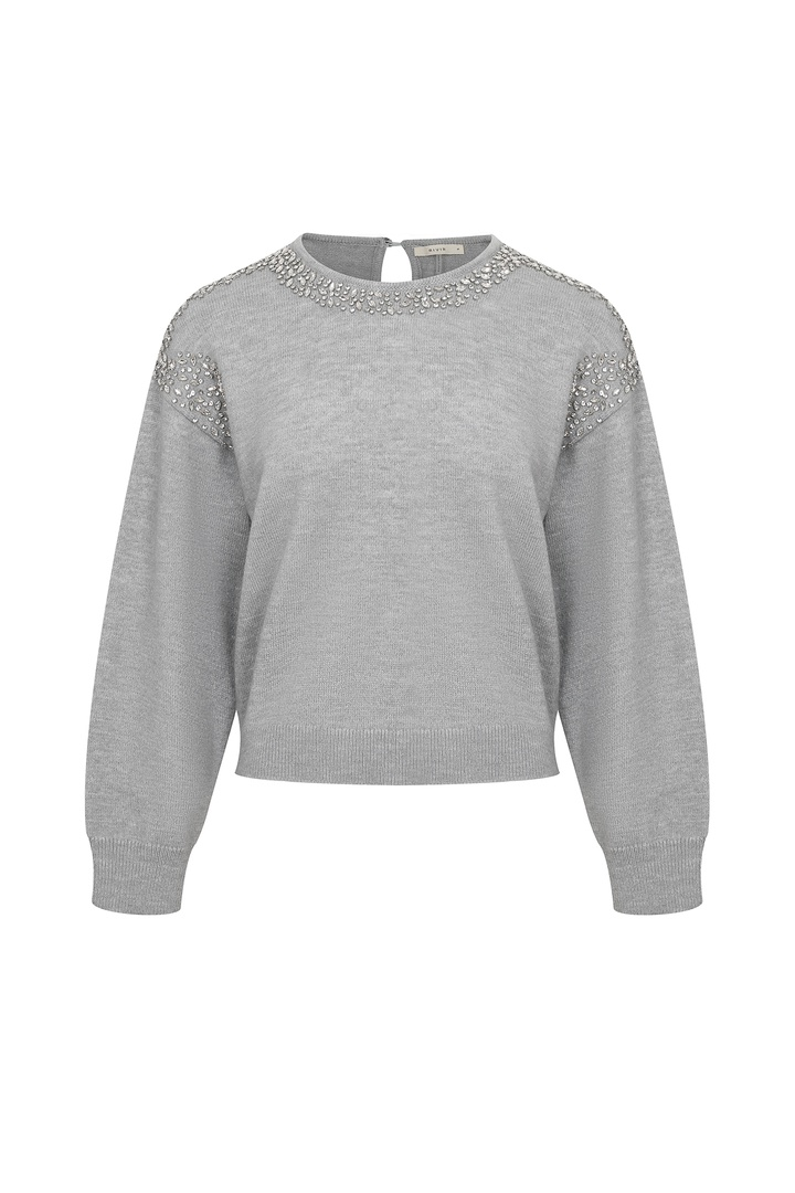 Helena Top With Rhinestone Detail