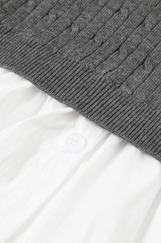 Ligne Élégante Long Sleeve Top