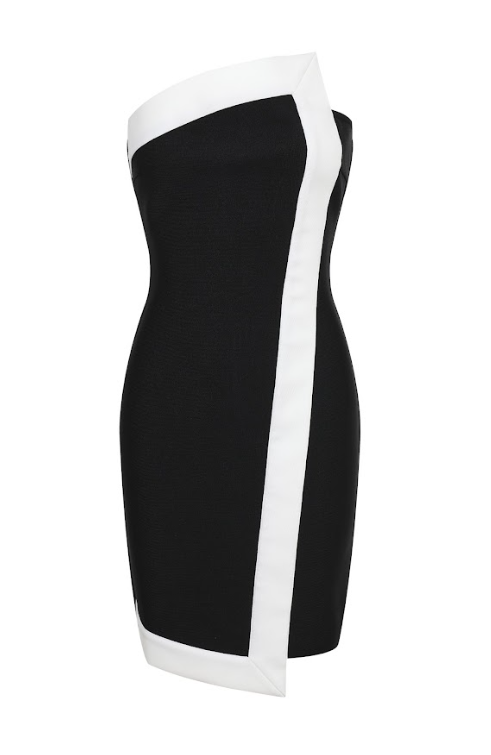 Sculpted Contour Bodycon Dress