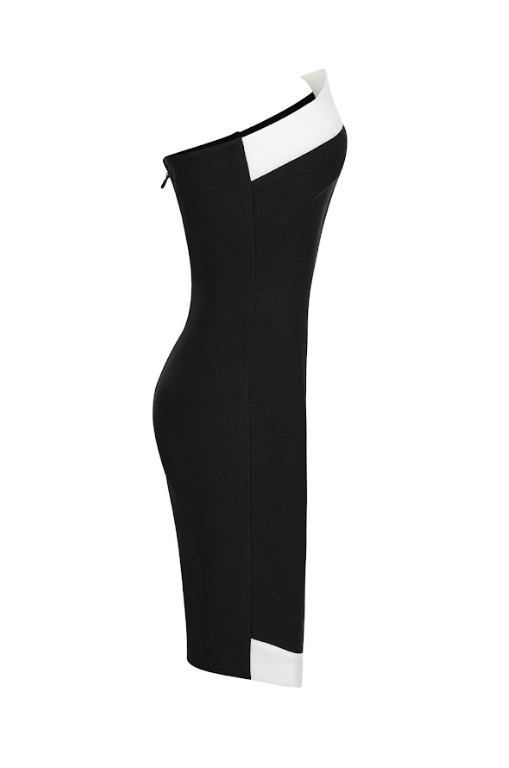Sculpted Contour Bodycon Dress