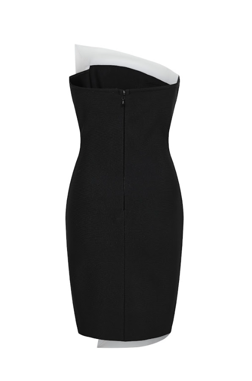 Sculpted Contour Bodycon Dress