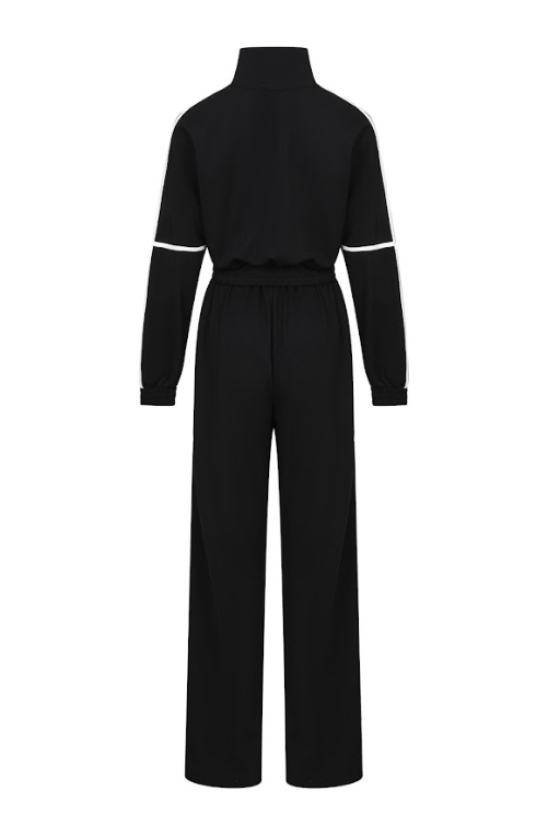 Andrea Knit tracksuit with contrast stripes