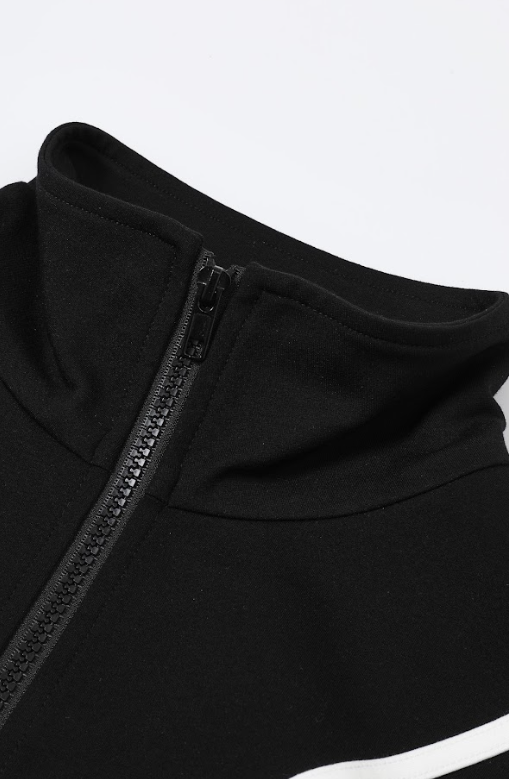 Andrea Knit tracksuit with contrast stripes