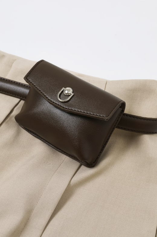 Sculpted Slit Trouser Elegance