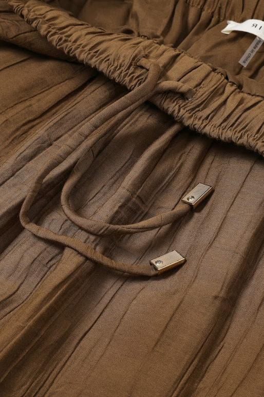 The Ember Volume Woven Crop Pants