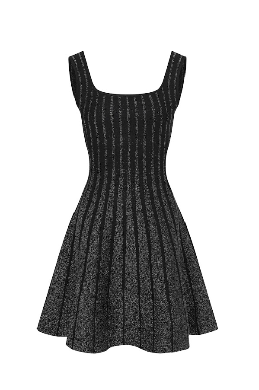 Sparkle Fit and Flare Dress