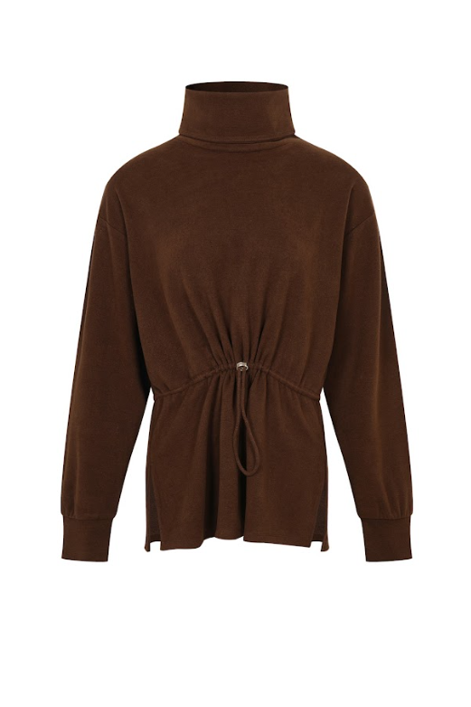 High Neck Long Sleeve Top