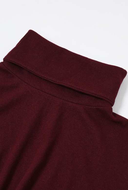 High Neck Long Sleeve Top