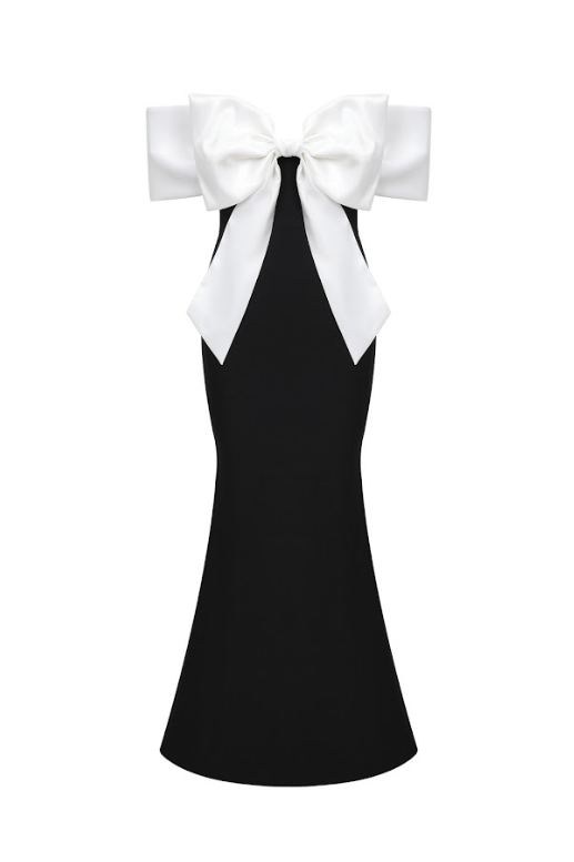 The Grand Bow Bandage Dress