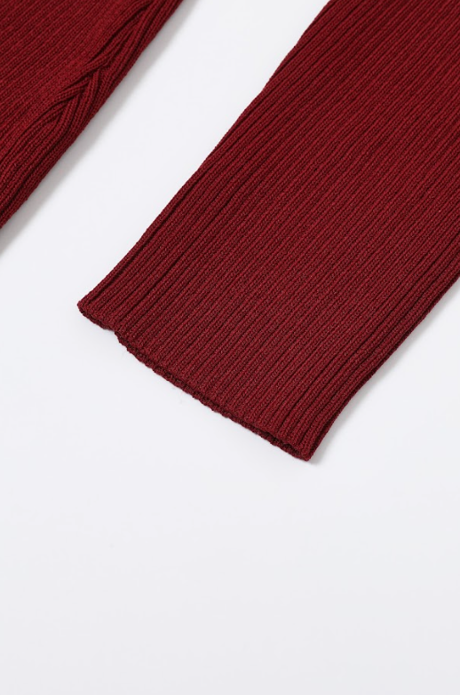 Orbit Long Sleeve Cut Out Dress