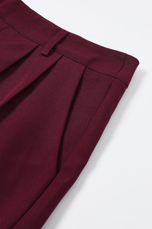 Serenity Structure Woven Long Sleeve Vest & Pants Set