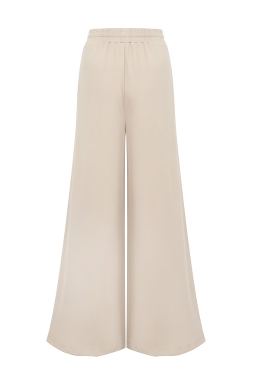 Pleated Knit Super Wide pants