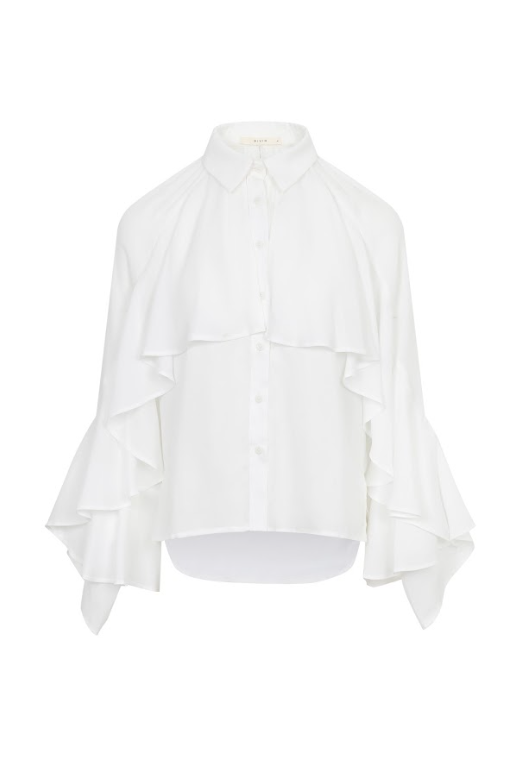Ruffle Detail Shirt