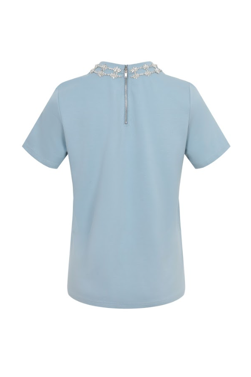 Rhinestone Embellished T-Shirt