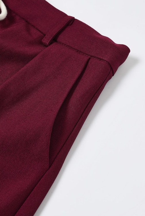 Woven Pleated Bubble Mini Skirt With Tie