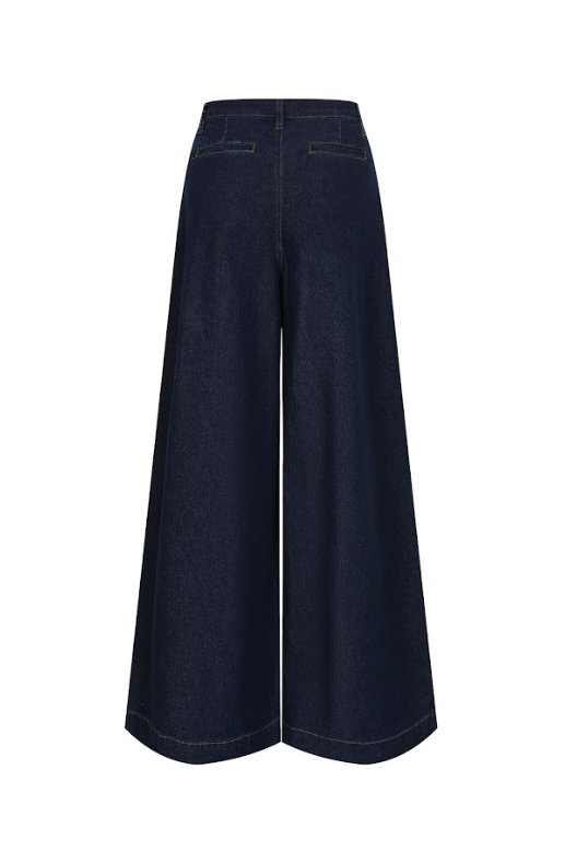 The Signature Flow Denim Trousers