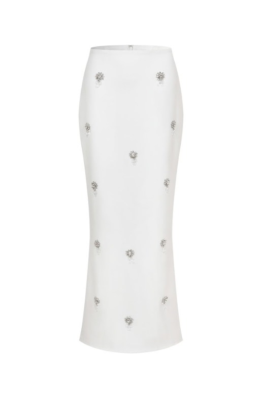 Embellished Long Skirt