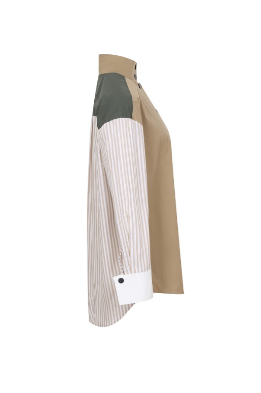 Mix Match Woven Jacket