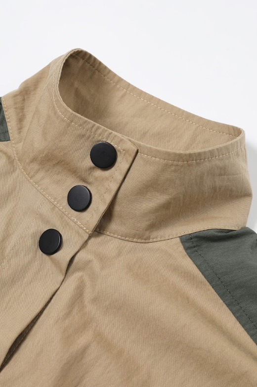 Mix Match Woven Jacket