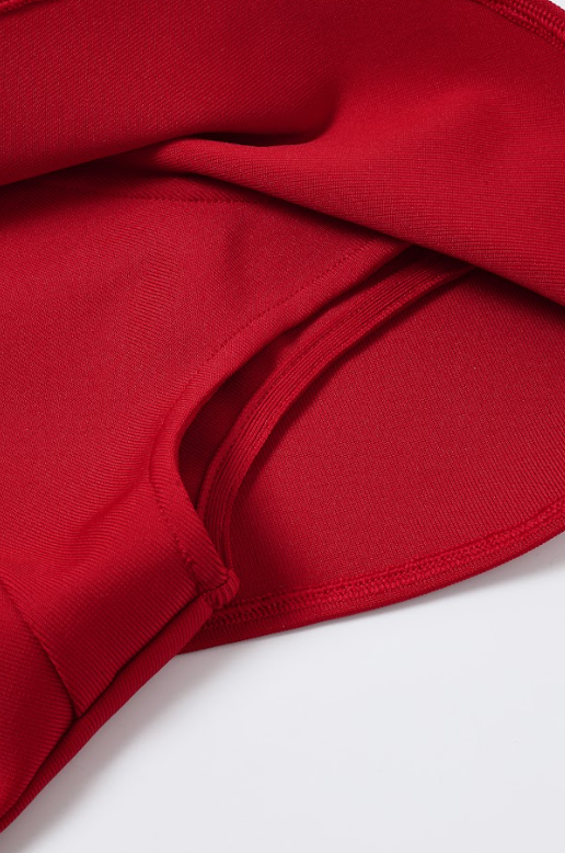 Bandage One Shoulder Fishtail Hem Dress