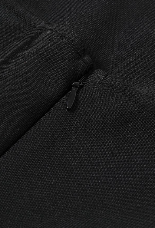 Rhinestone Bandage Halter Axis Dress