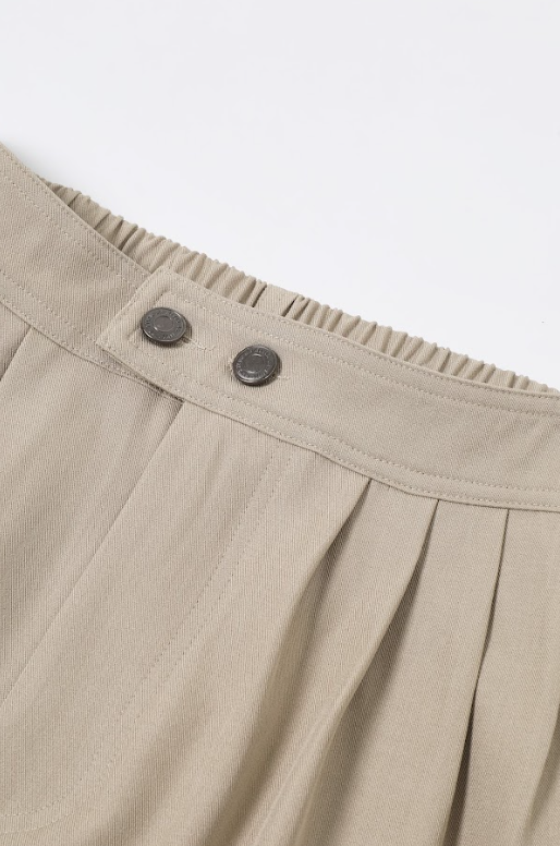 The Sera Woven Barrel Trousers