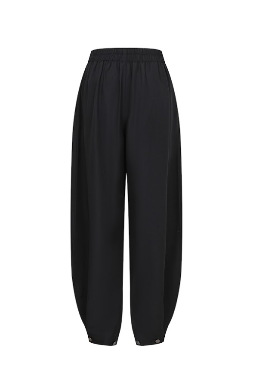 The Sera Woven Barrel Trousers