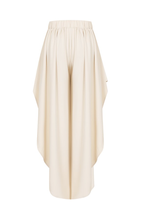 Pleated Super Flared Pants