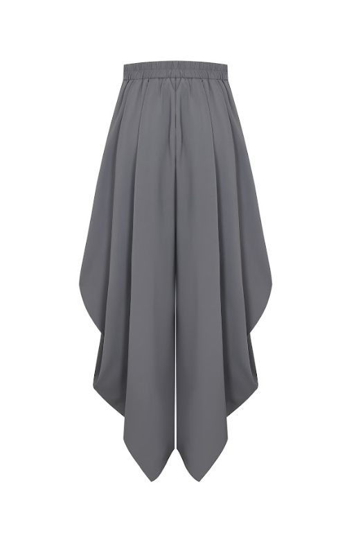 The Drape Ruched Solid Pants
