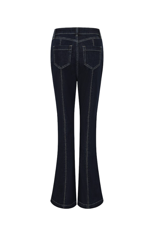 The Gilded Denim Bastion Bootcut Pants