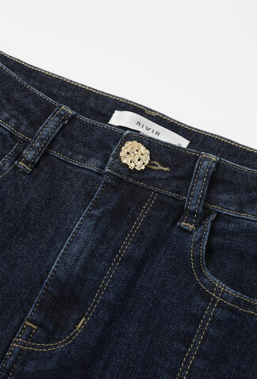 The Gilded Denim Bastion Bootcut Pants