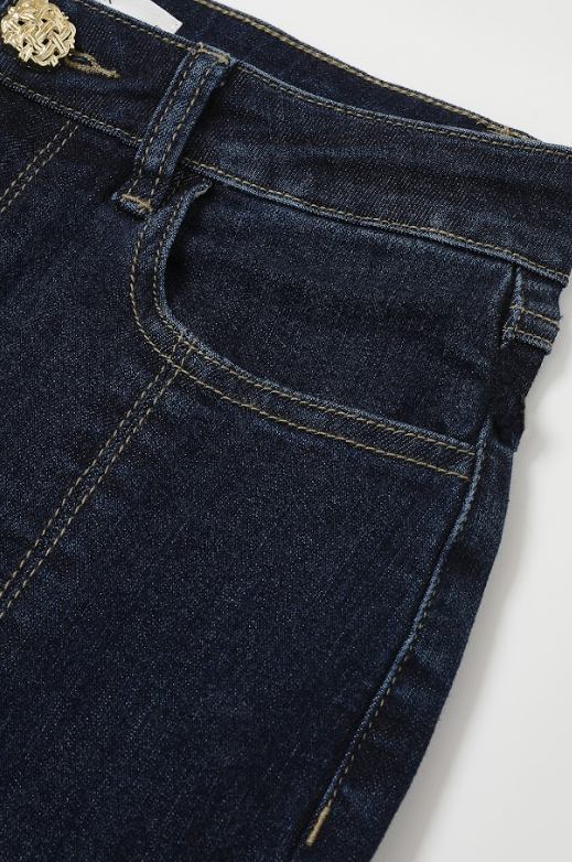 The Gilded Denim Bastion Bootcut Pants