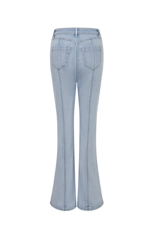 The Gilded Denim Bastion Bootcut Pants