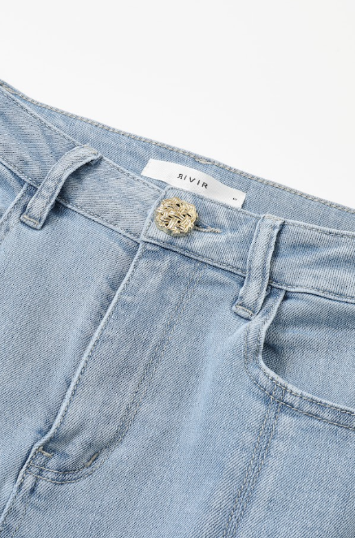 The Gilded Denim Bastion Bootcut Pants